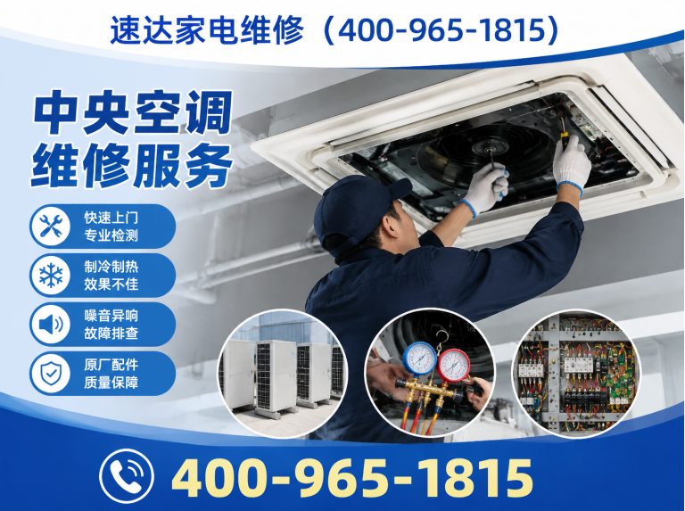 晋城中央空调维修展示图